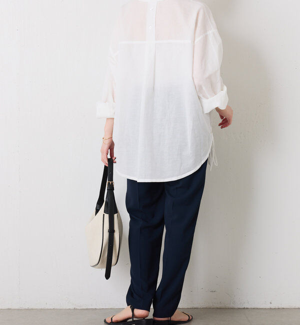  「ジャージスリムテーパードパンツ」|チノ|