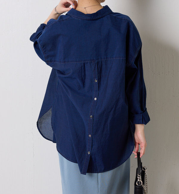  「シアーデニムシャツ」|シャツ・ブラウス|