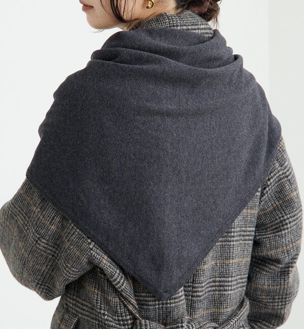  「【新色追加/リバイバル】【MONN.:.(モン)】サンカクストール」|ストール|