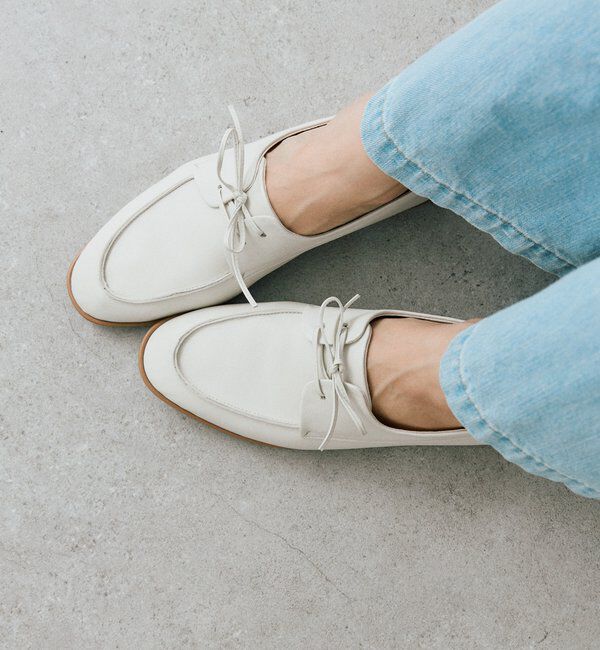  「予約【ハンサムに履ける】レースアップシューズ」|その他|