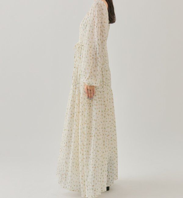  「小花コルセットワンピース」|ワンピース|