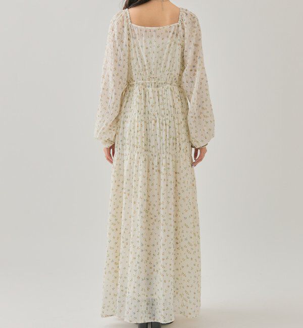  「小花コルセットワンピース」|ワンピース|