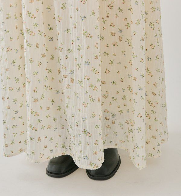  「小花コルセットワンピース」|ワンピース|