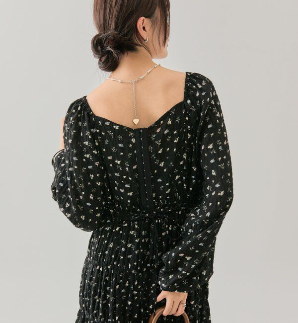  「小花コルセットワンピース」|ワンピース|