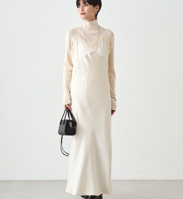  「レースキャミワンピース」|ワンピース|