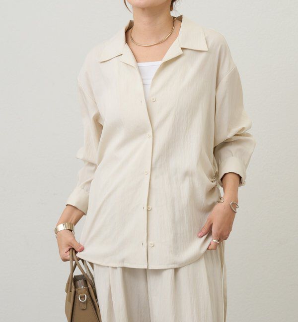  「【26SS予約】オープンカラーシャツ」|シャツ・ブラウス|