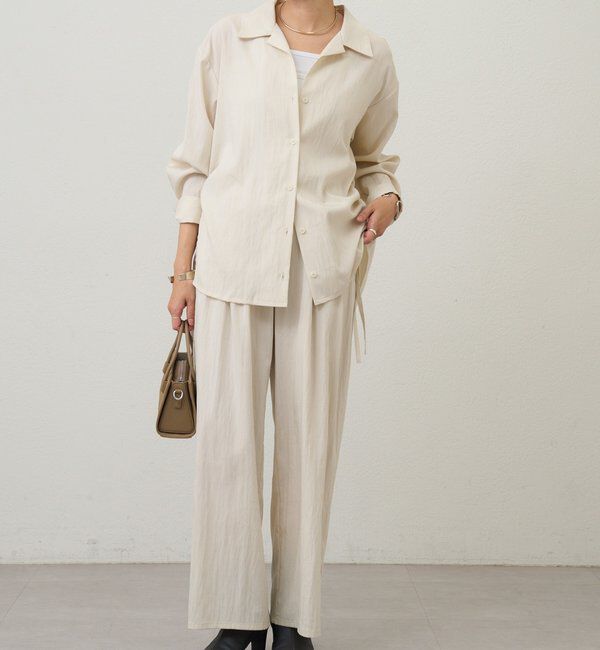  「【26SS予約】オープンカラーシャツ」|シャツ・ブラウス|