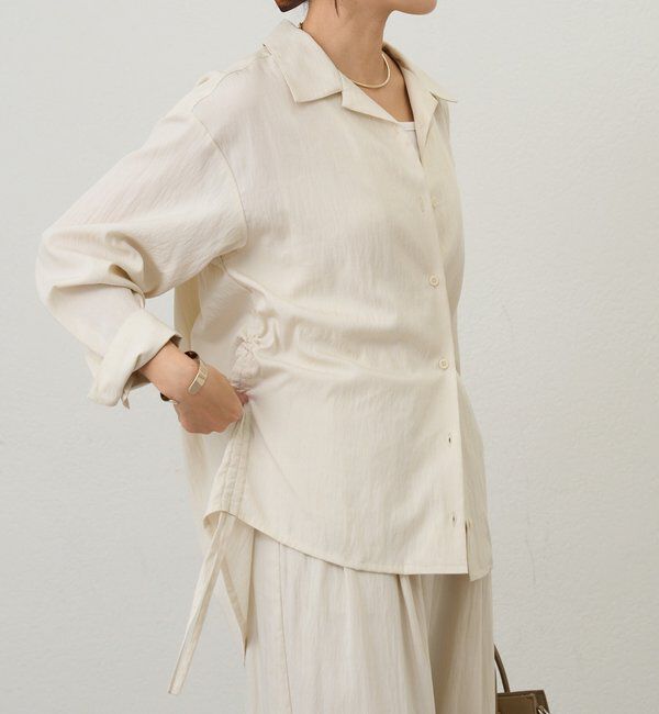 「【26SS予約】オープンカラーシャツ」|シャツ・ブラウス|