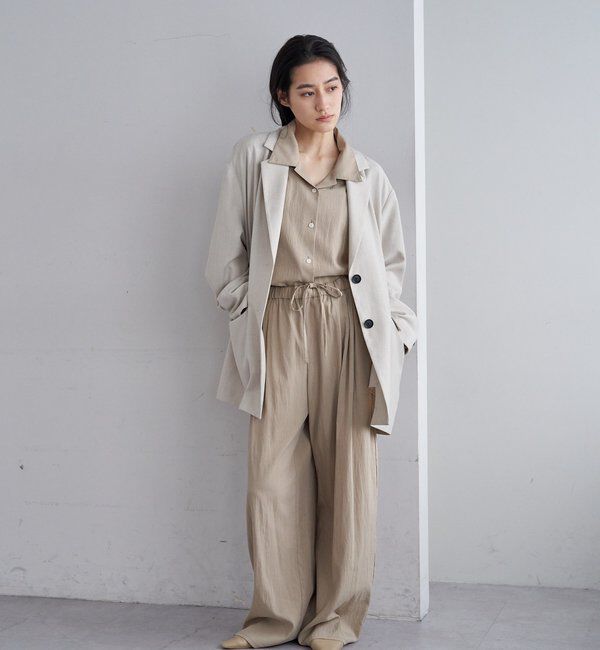  「【26SS予約】オープンカラーシャツ」|シャツ・ブラウス|