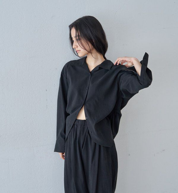  「【26SS予約】オープンカラーシャツ」|シャツ・ブラウス|