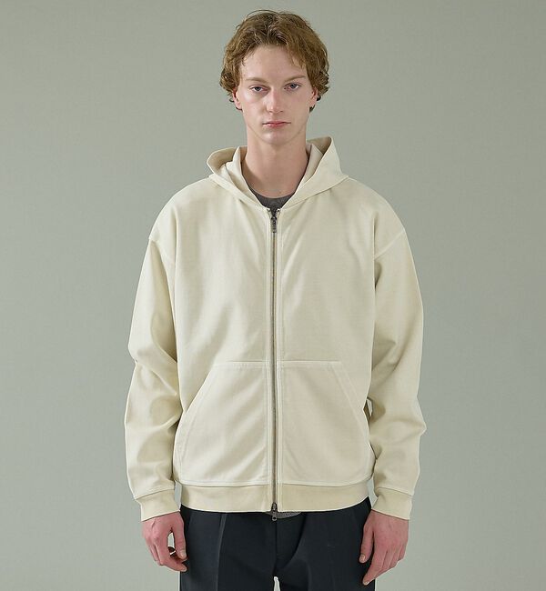 ABAHOUSE「【スウェットライク】フェード ポンチ　ダブルZIPパーカー」|パーカー|