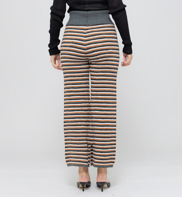 Rouge vif「【+81 BRANCA】ハイウエストニットパンツ」|その他|