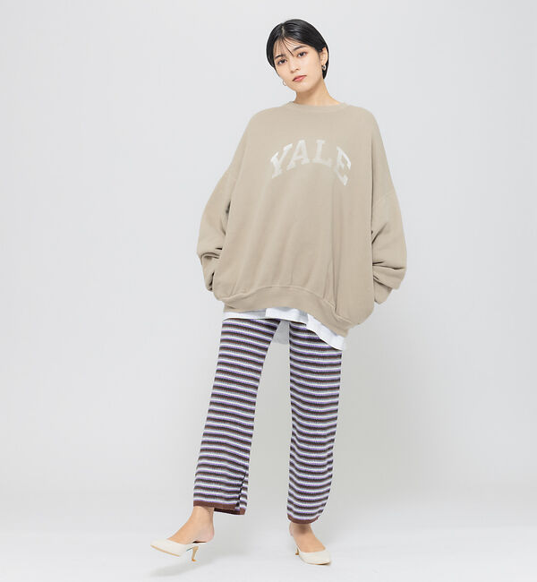 Rouge vif「【+81 BRANCA】ハイウエストニットパンツ」|その他|