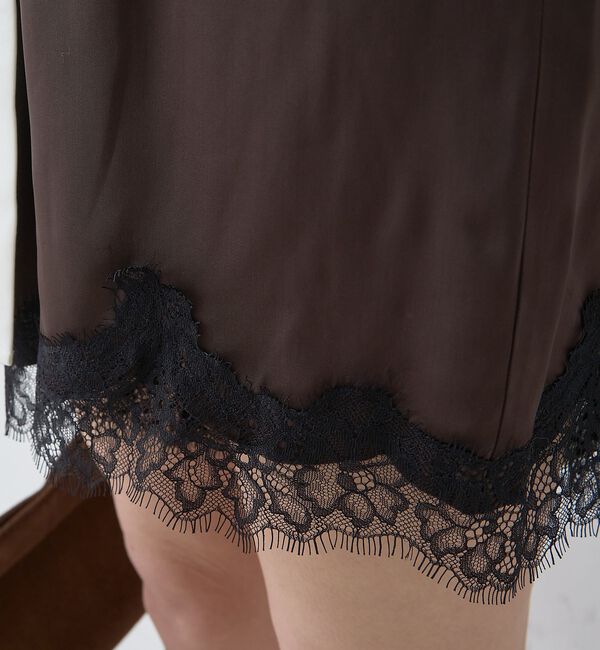 Rouge vif「【セットアップ対応】レースサテンショートパンツ【予約】」|その他|