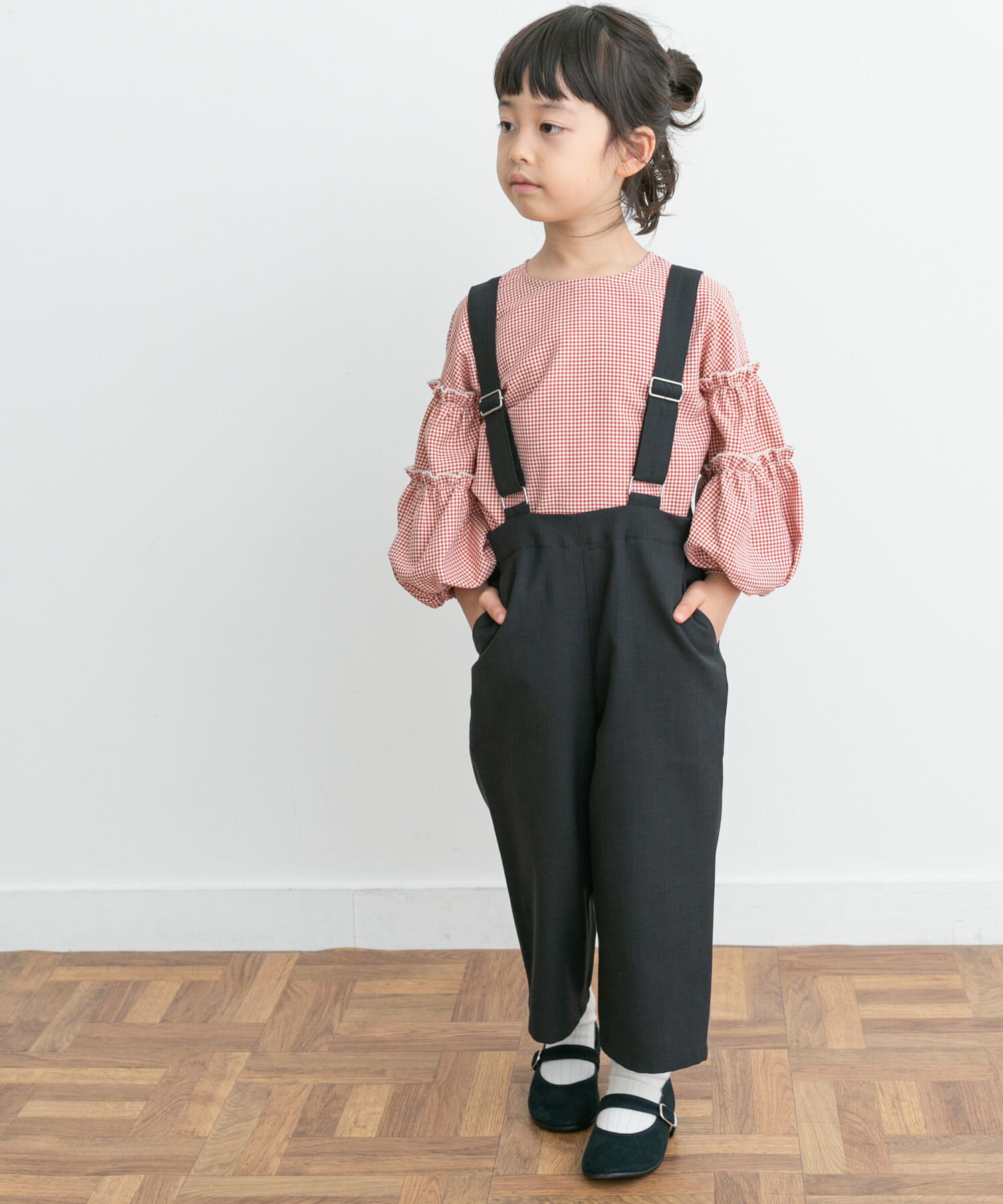 URBAN RESEARCH DOORS「『親子リンク』イージーケアサスペンダーパンツ(KIDS)」|その他|