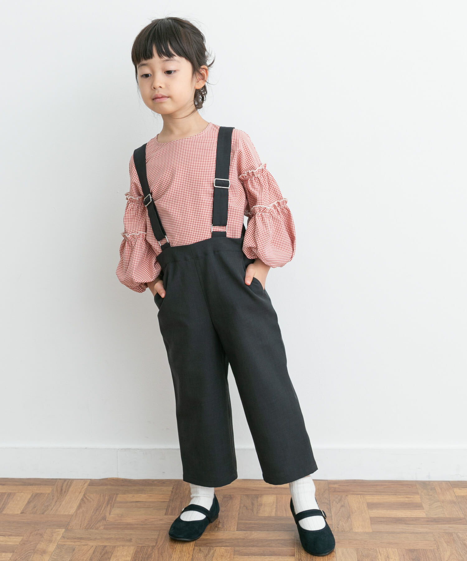 URBAN RESEARCH DOORS「『親子リンク』イージーケアサスペンダーパンツ(KIDS)」|その他|