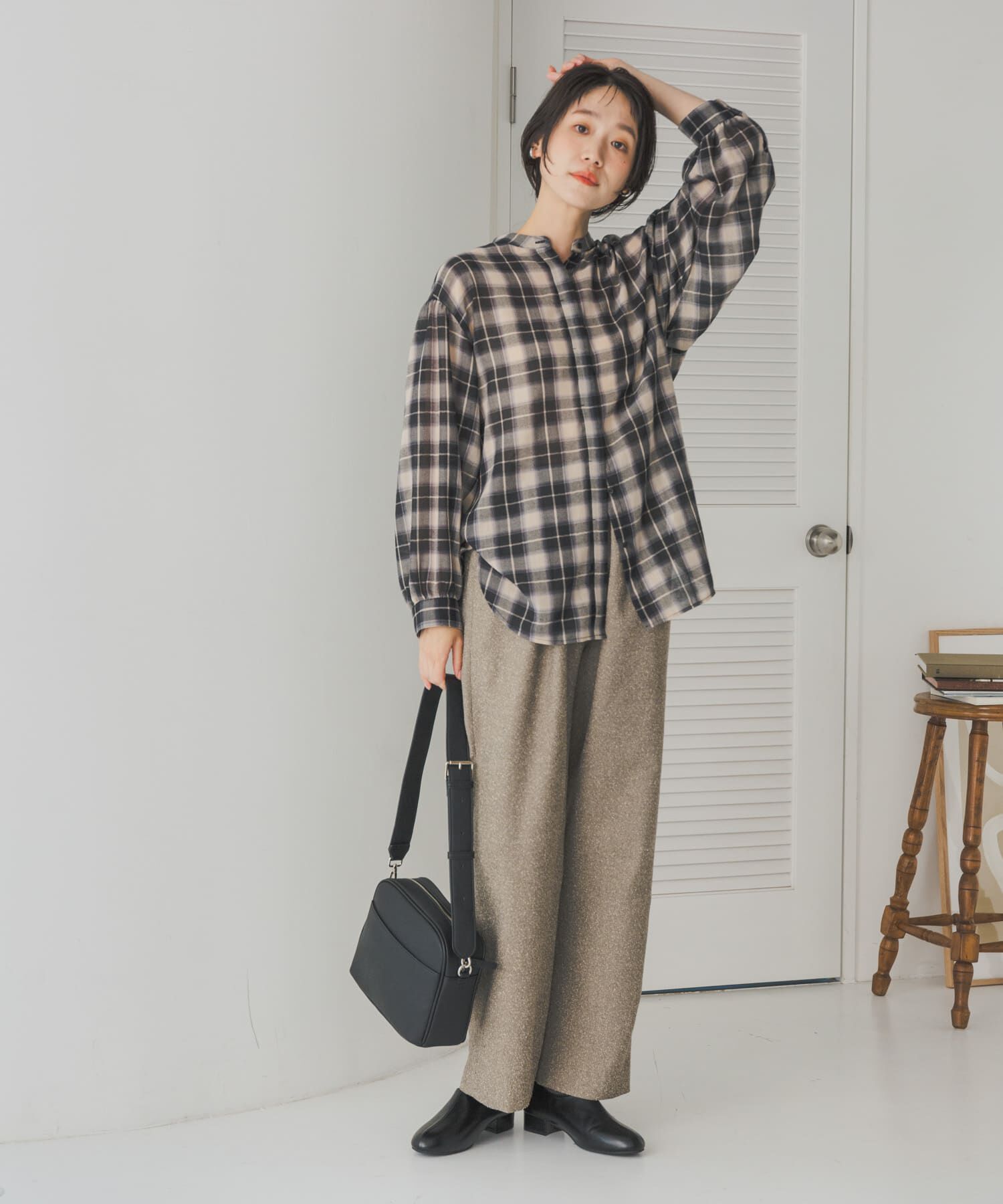 URBAN RESEARCH DOORS「ネップツィードイージーパンツ」|その他|