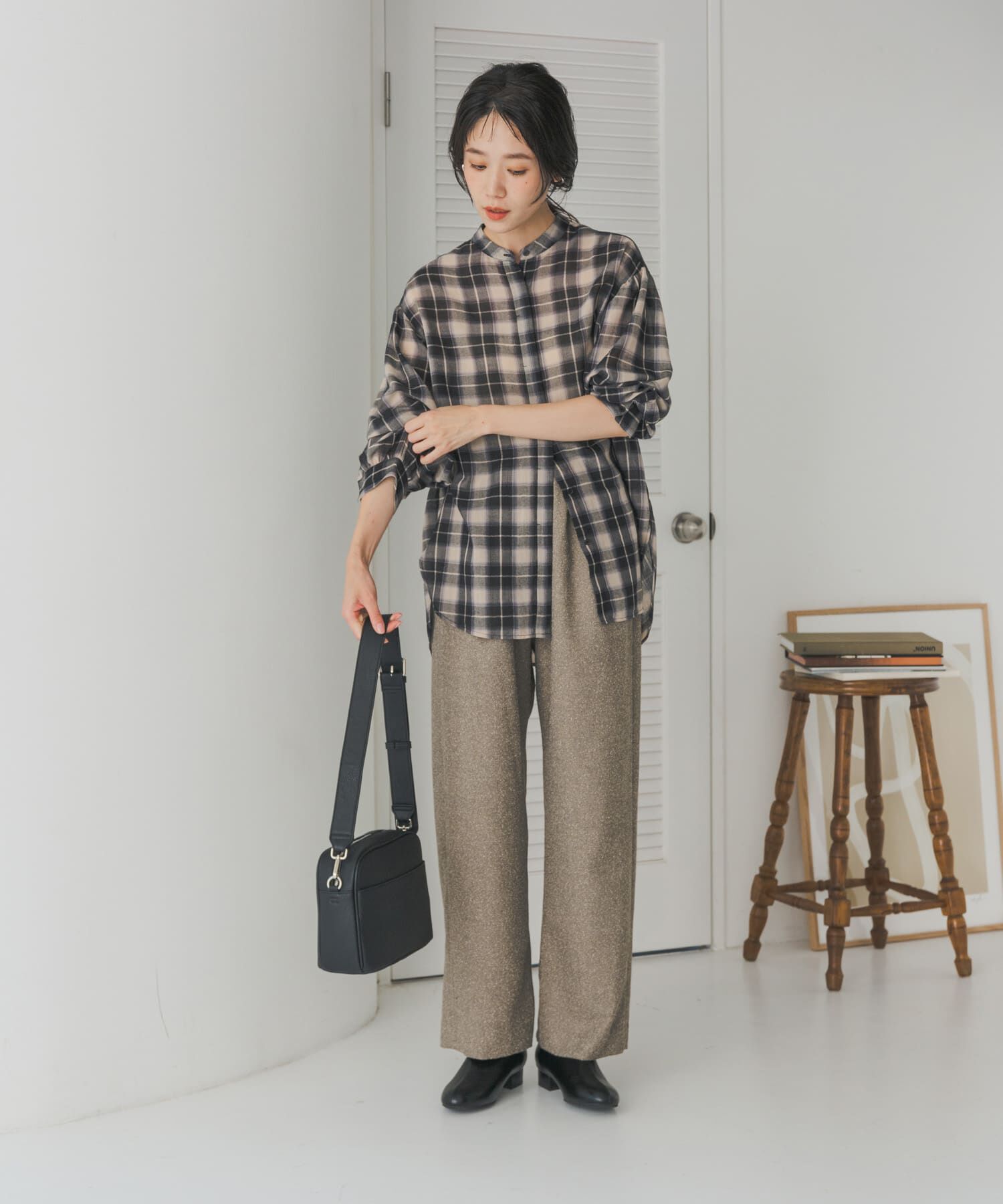 URBAN RESEARCH DOORS「ネップツィードイージーパンツ」|その他|