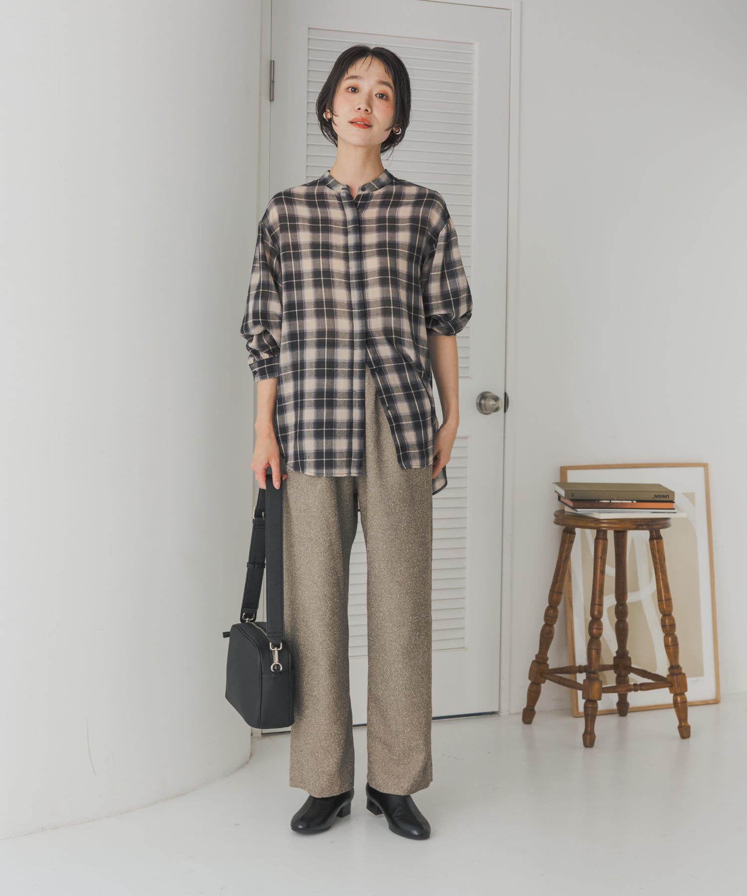 URBAN RESEARCH DOORS「ネップツィードイージーパンツ」|その他|