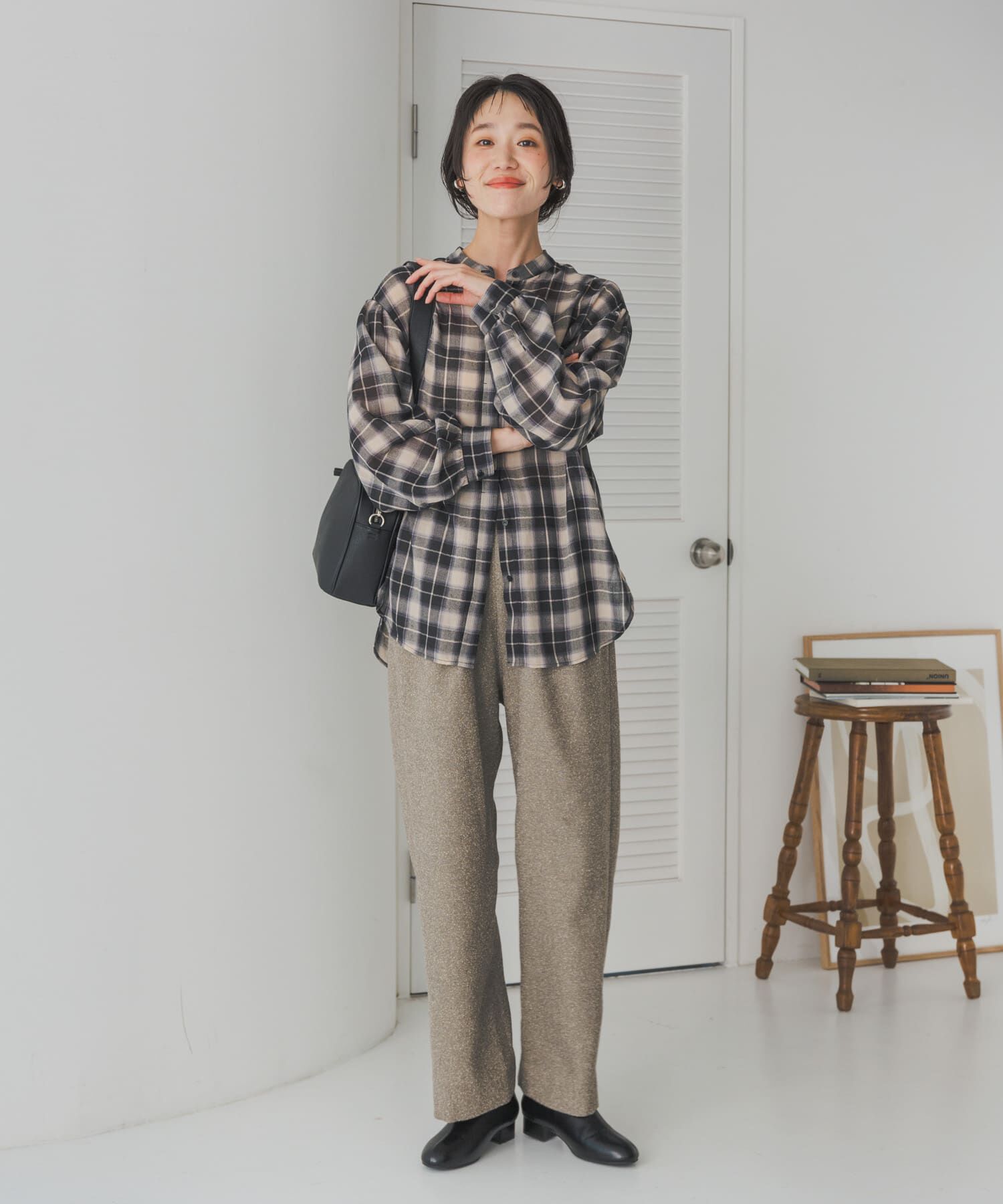 URBAN RESEARCH DOORS「ネップツィードイージーパンツ」|その他|