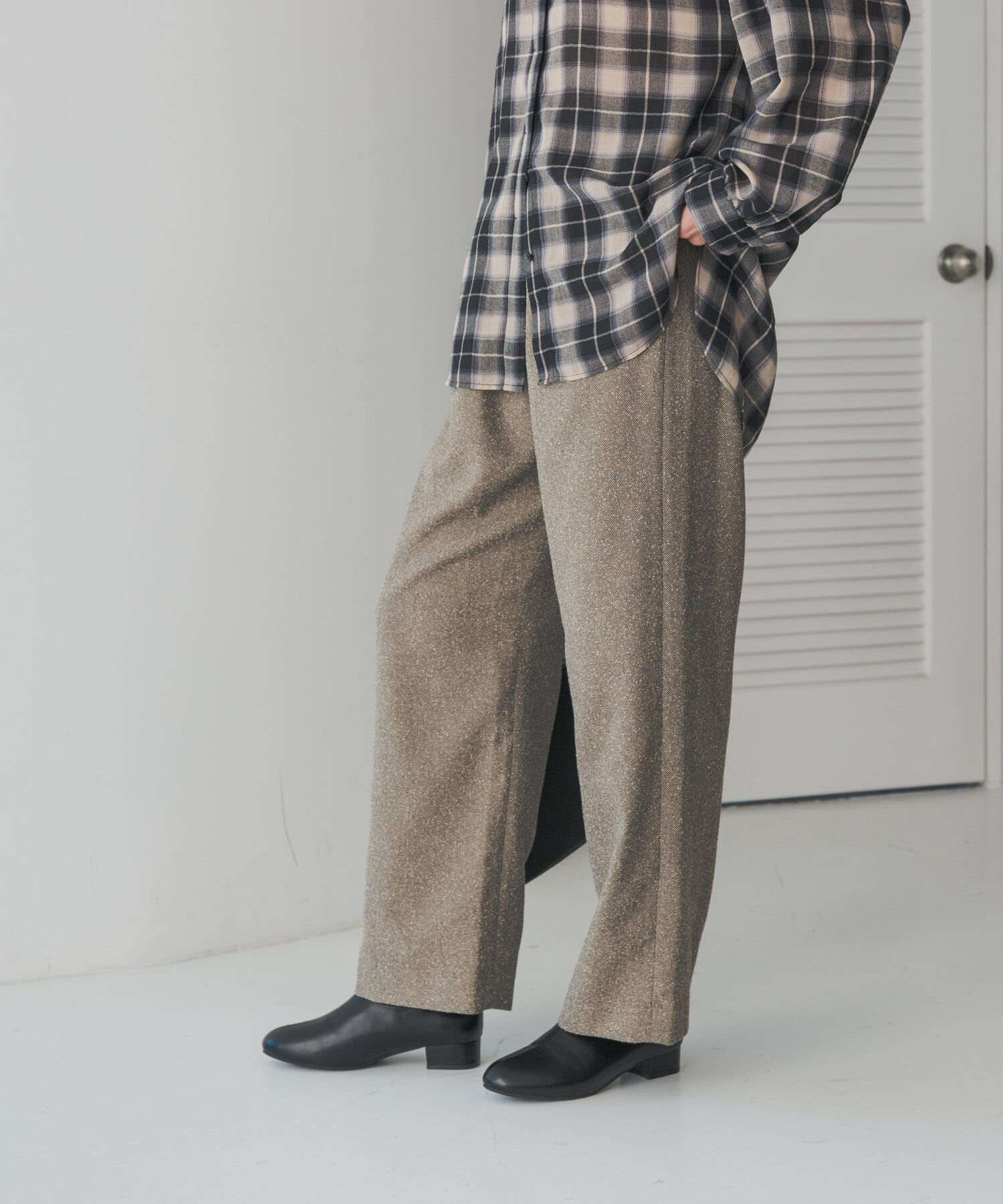URBAN RESEARCH DOORS「ネップツィードイージーパンツ」|その他|