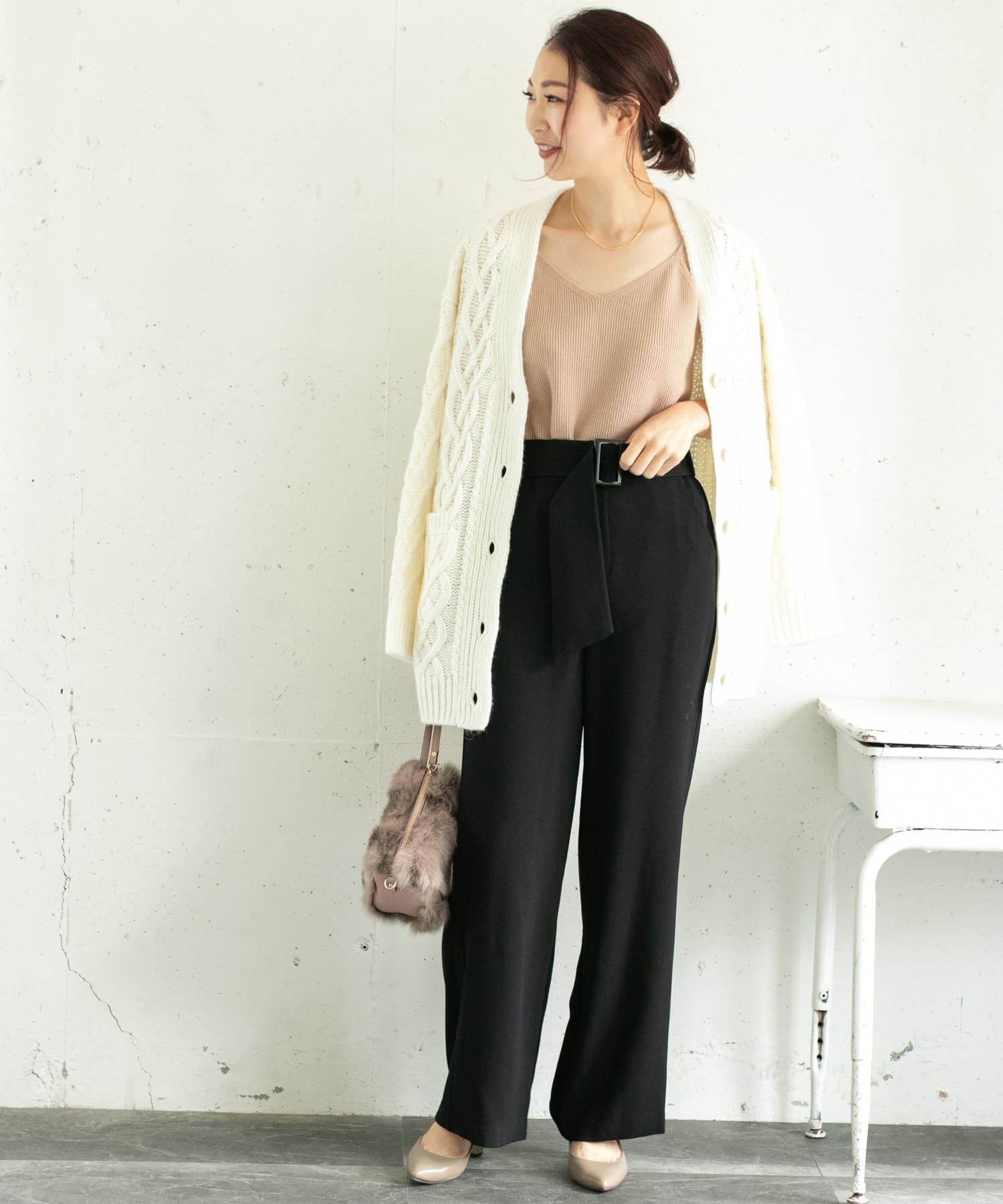 URBAN RESEARCH ROSSO「ベルト付きセミワイドパンツ&there4;」|その他|