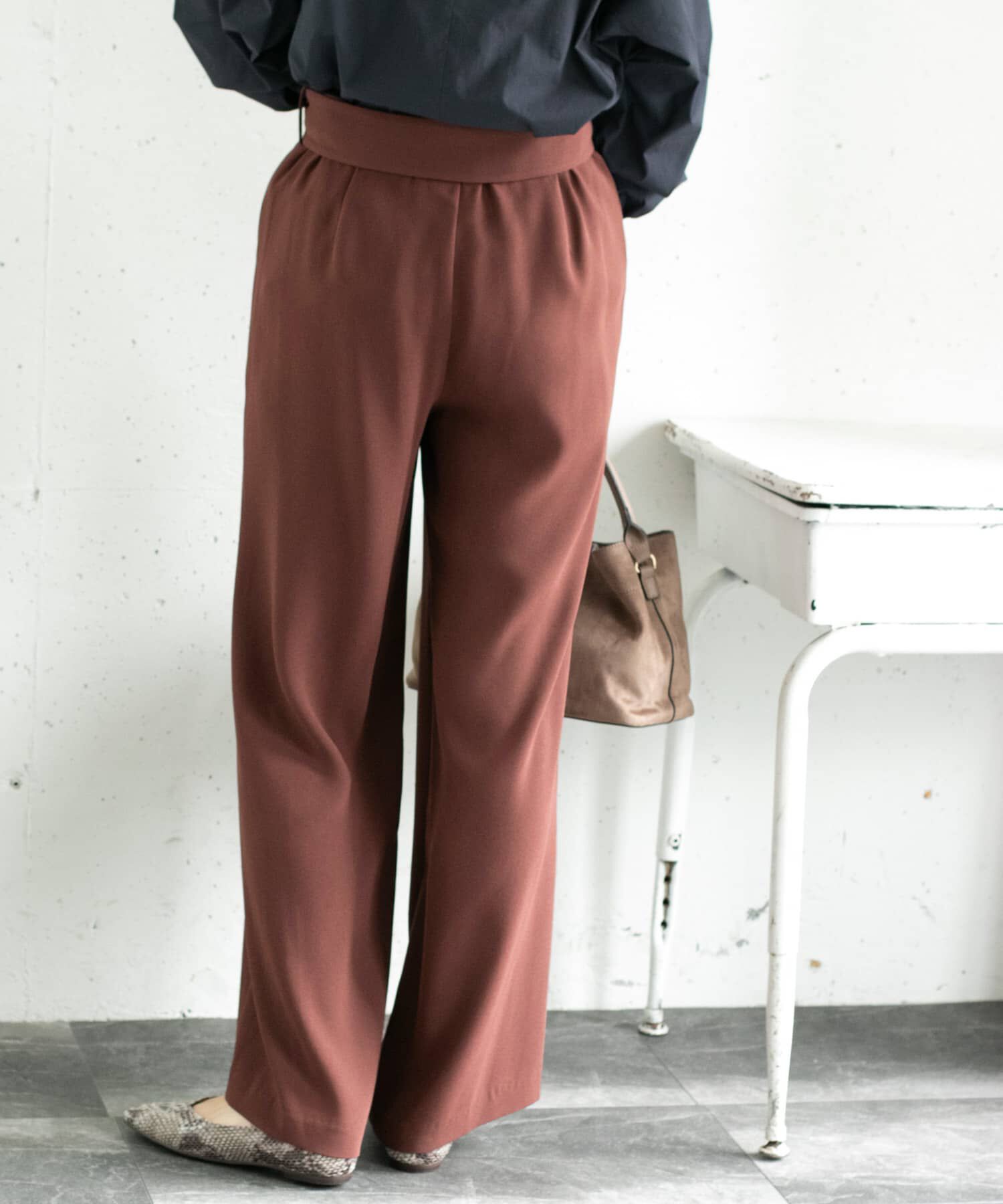 URBAN RESEARCH ROSSO「ベルト付きセミワイドパンツ&there4;」|その他|