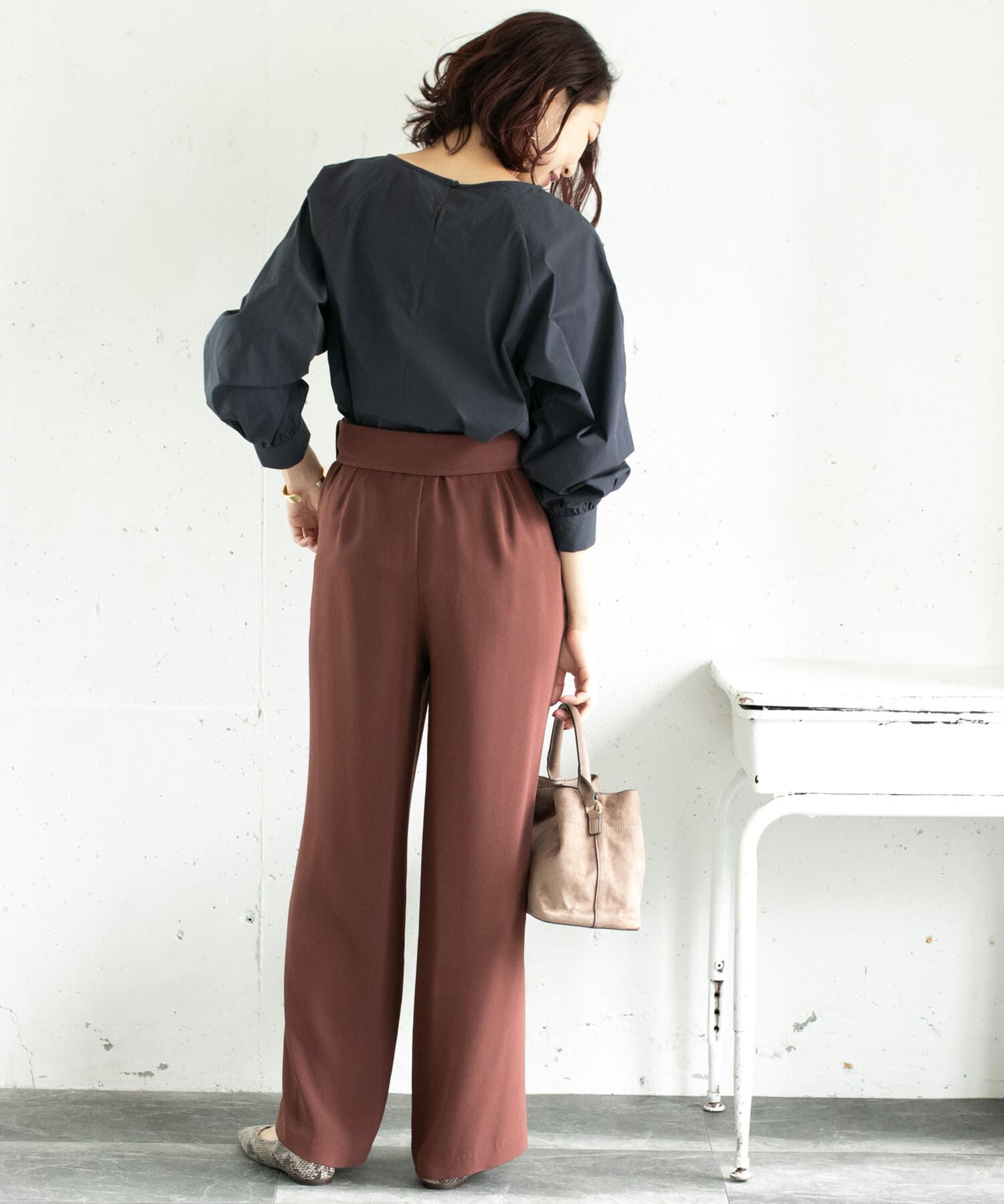 URBAN RESEARCH ROSSO「ベルト付きセミワイドパンツ&there4;」|その他|