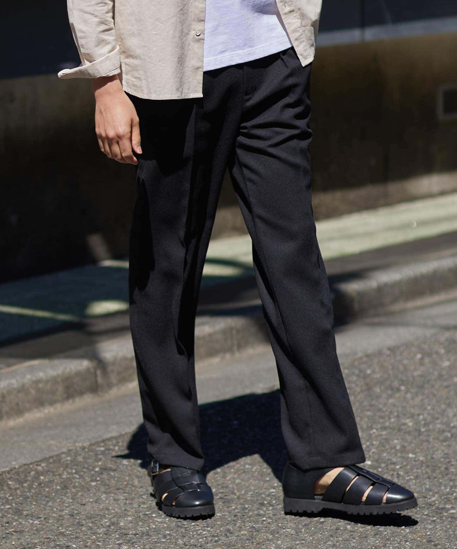 URBAN RESEARCH ROSSO「『WEB限定』『セットアップ対応』パナマ風ストレートパンツ」|その他|