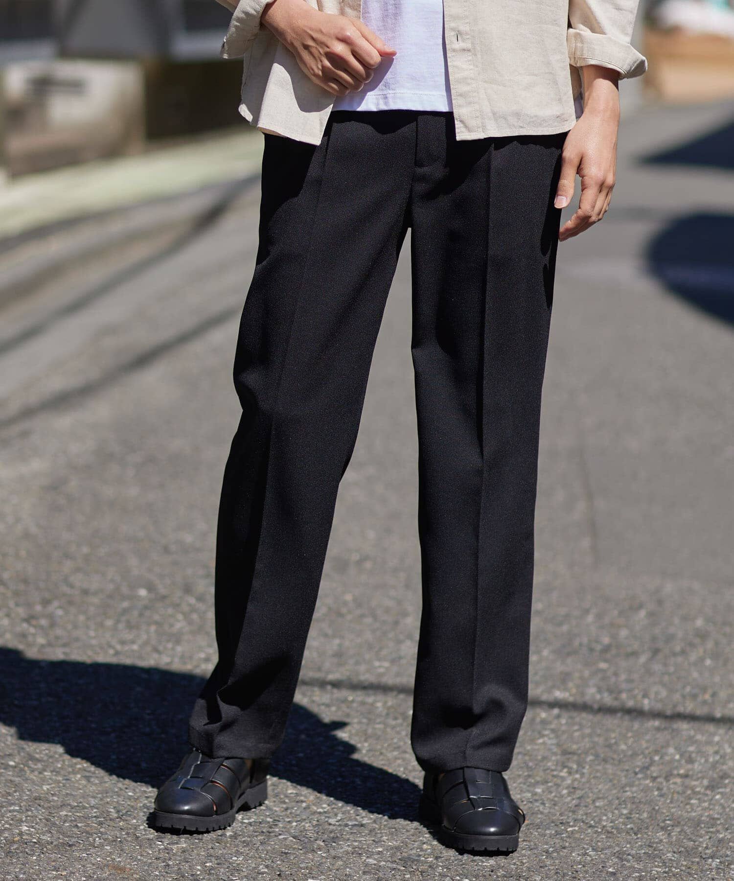 URBAN RESEARCH ROSSO「『WEB限定』『セットアップ対応』パナマ風ストレートパンツ」|その他|