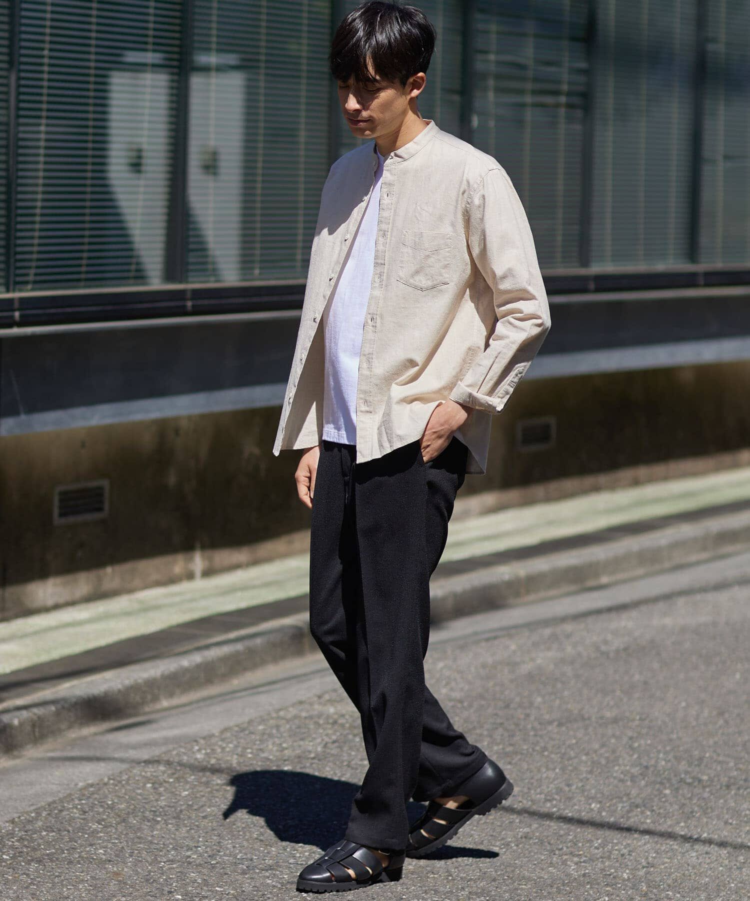 URBAN RESEARCH ROSSO「『WEB限定』『セットアップ対応』パナマ風ストレートパンツ」|その他|