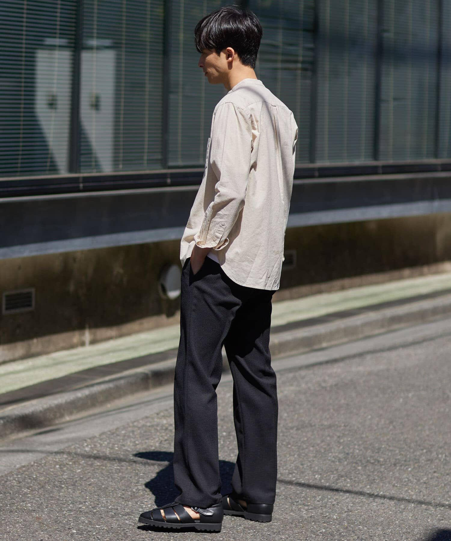 URBAN RESEARCH ROSSO「『WEB限定』『セットアップ対応』パナマ風ストレートパンツ」|その他|