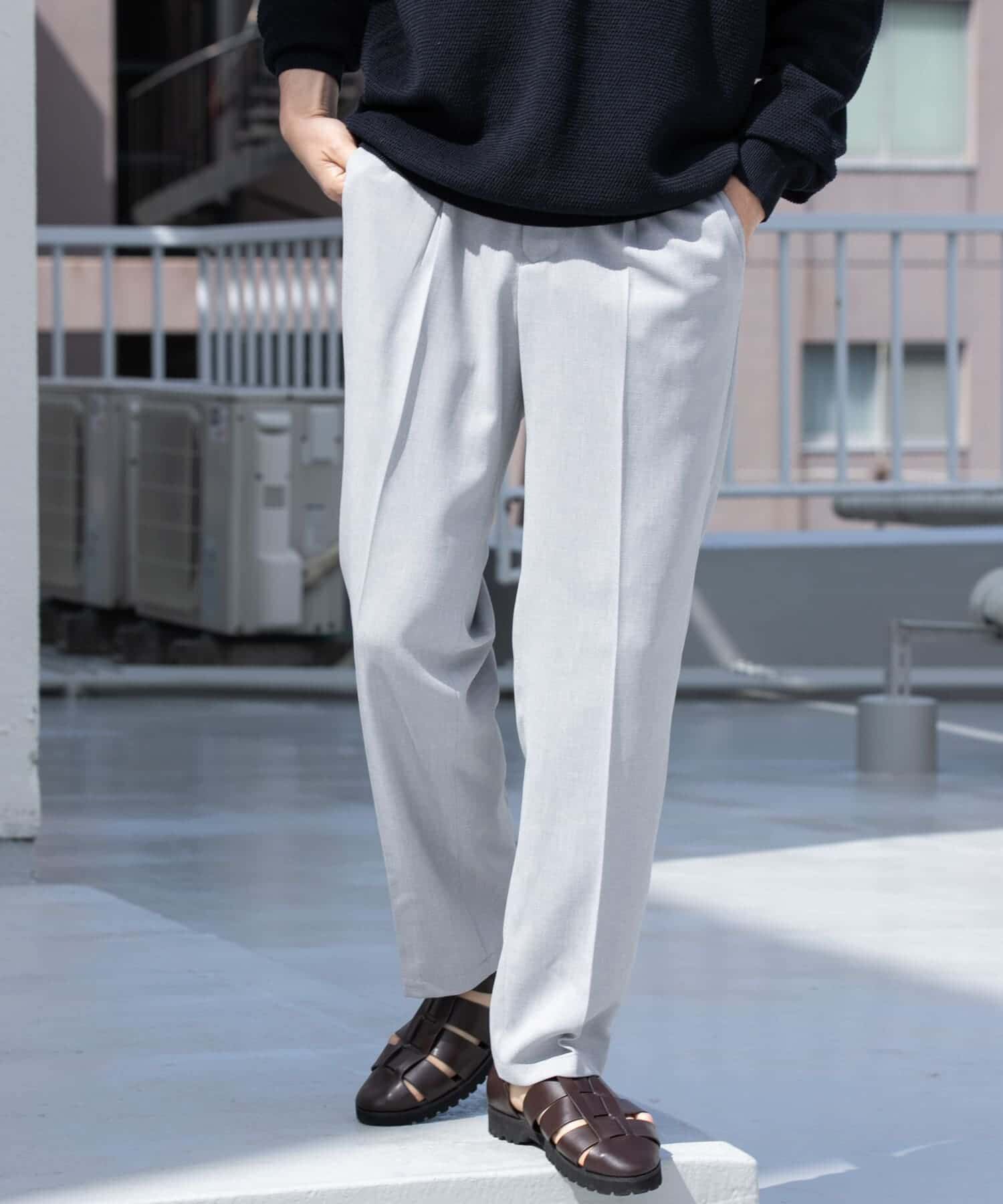 URBAN RESEARCH ROSSO「『WEB限定』『セットアップ対応』パナマ風ストレートパンツ」|その他|