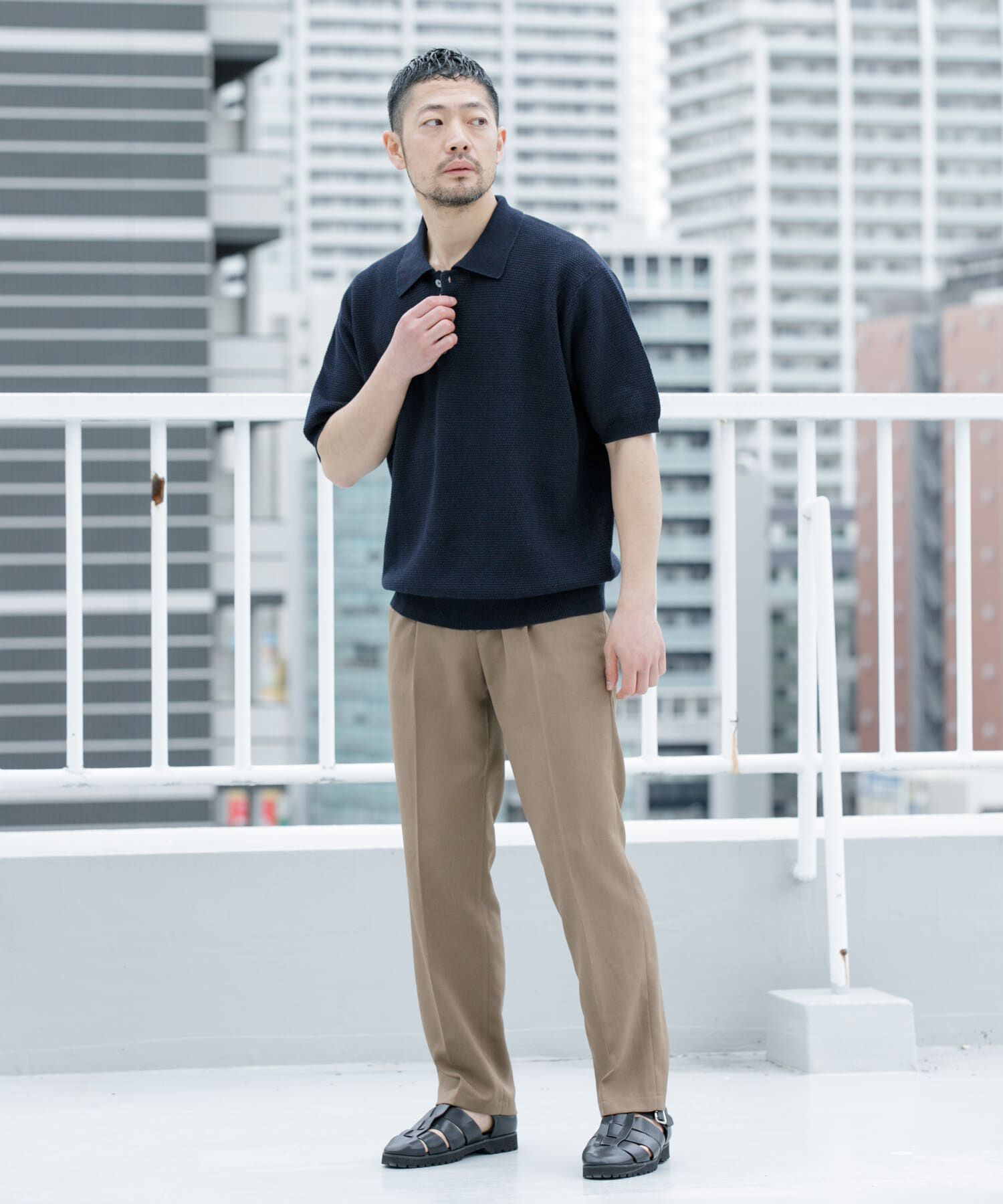 URBAN RESEARCH ROSSO「『WEB限定』『セットアップ対応』パナマ風ストレートパンツ」|その他|