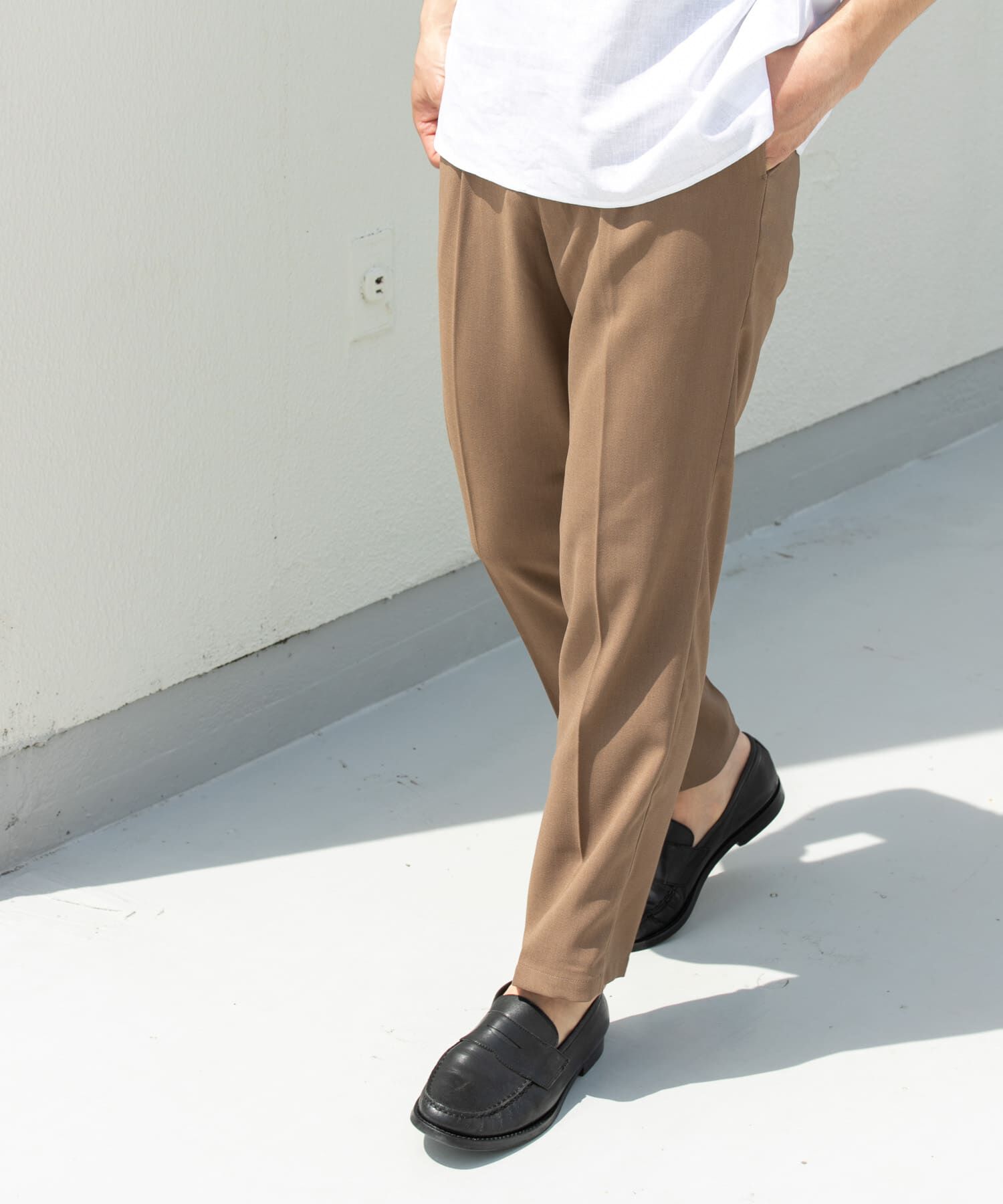 URBAN RESEARCH ROSSO「『WEB限定』『セットアップ対応』パナマ風ストレートパンツ」|その他|