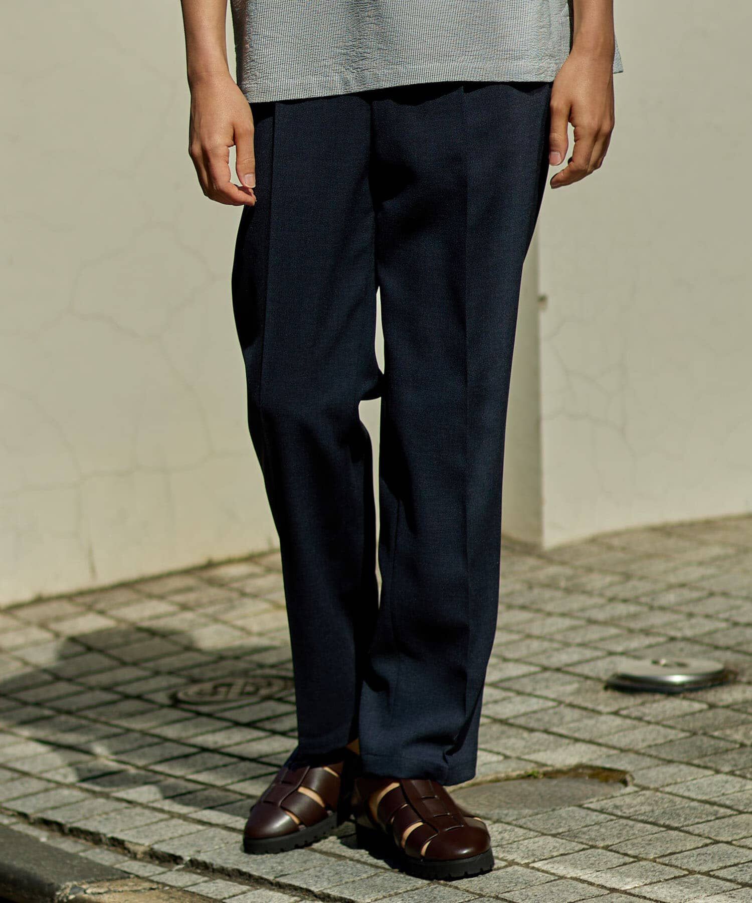 URBAN RESEARCH ROSSO「『WEB限定』『セットアップ対応』パナマ風ストレートパンツ」|その他|