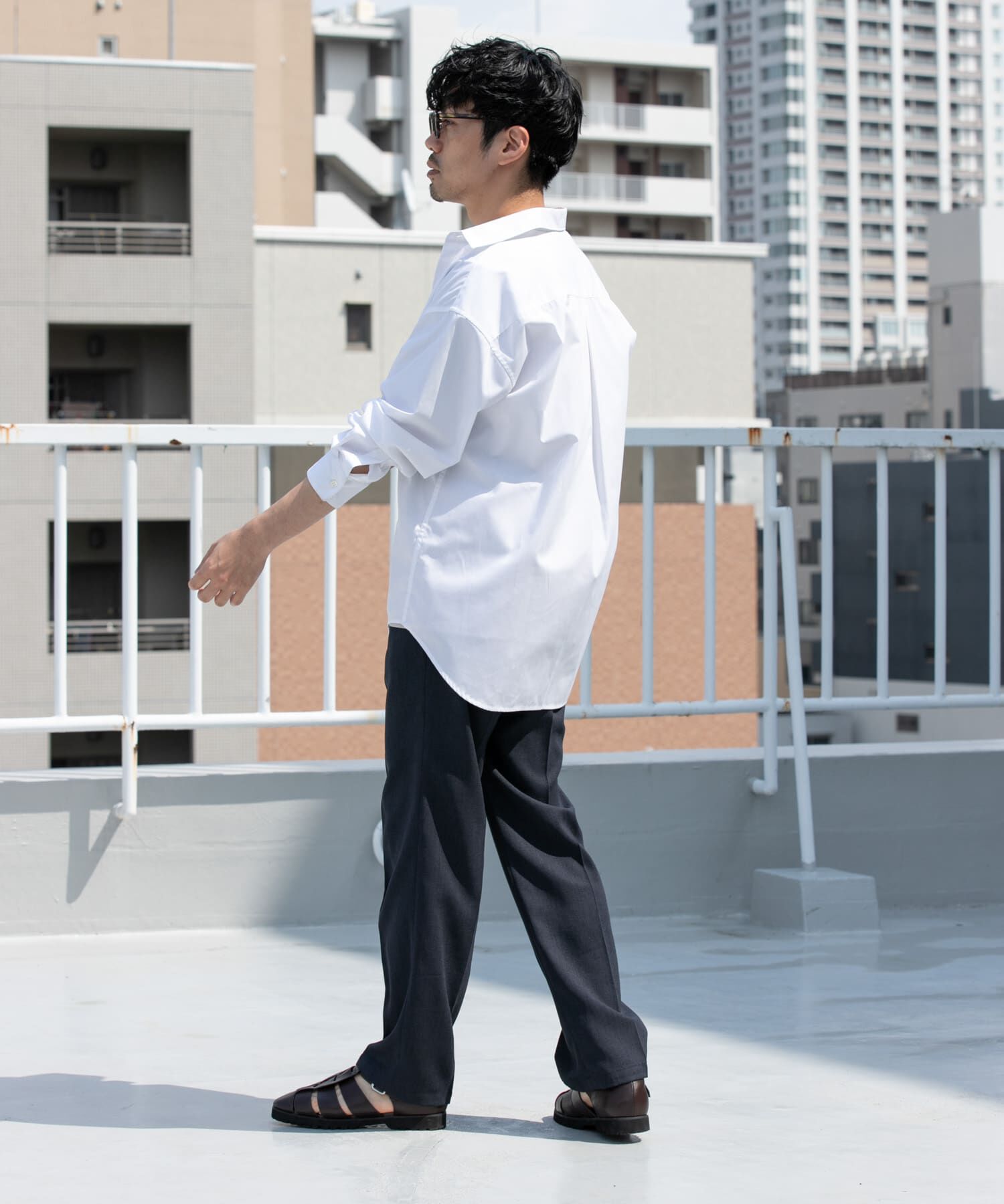 URBAN RESEARCH ROSSO「『WEB限定』『セットアップ対応』パナマ風ストレートパンツ」|その他|