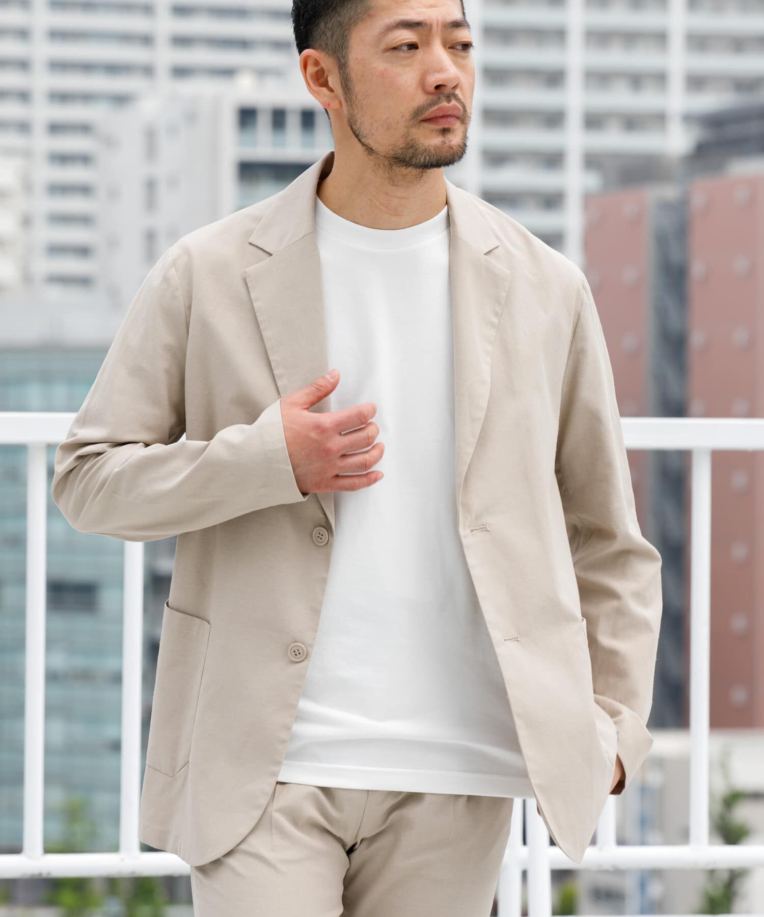 URBAN RESEARCH ROSSO「『防シワ』『XLサイズあり』ハイパフォーマンスリネンセットアップ」|その他|