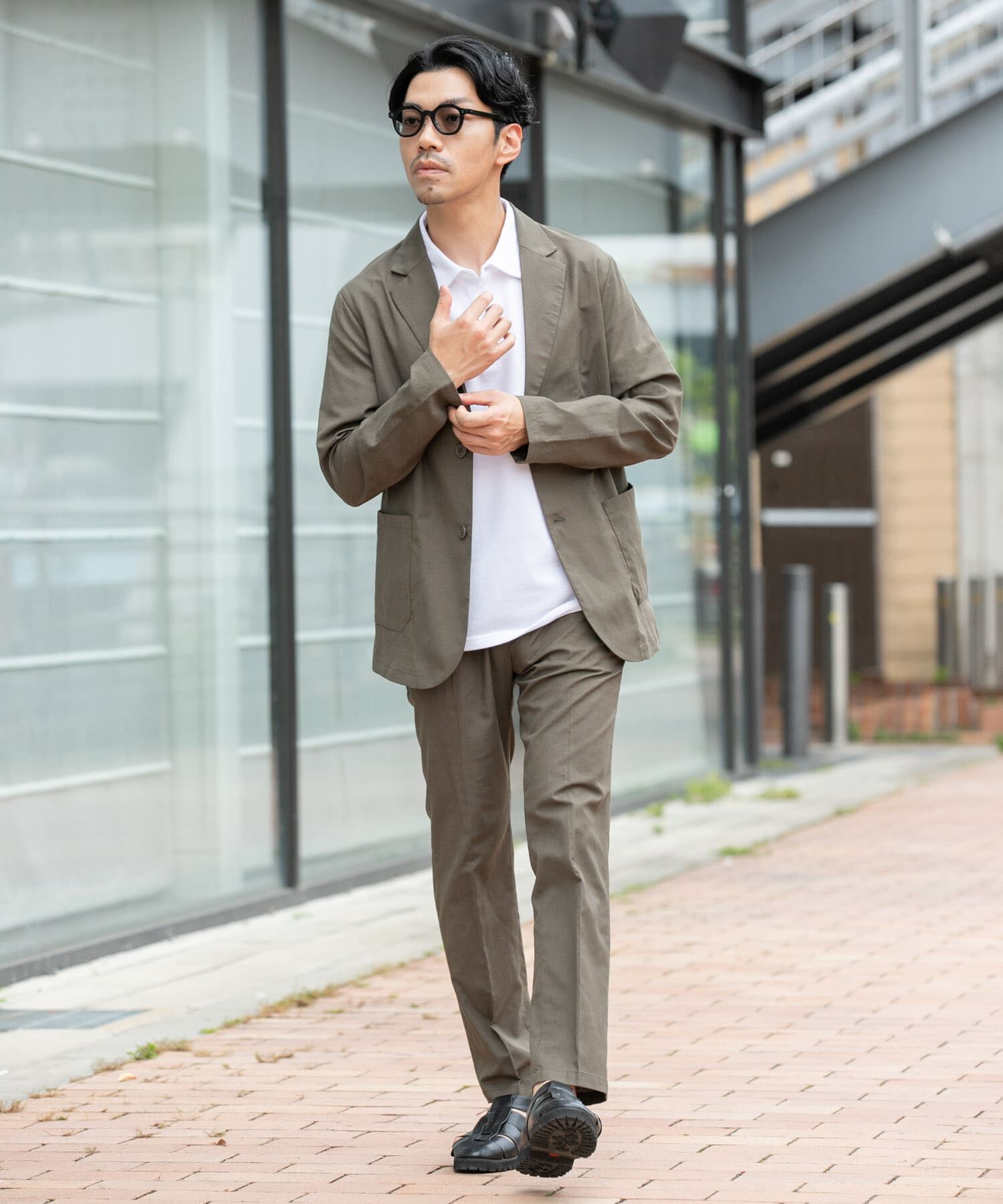 URBAN RESEARCH ROSSO「『防シワ』『XLサイズあり』ハイパフォーマンスリネンセットアップ」|その他|