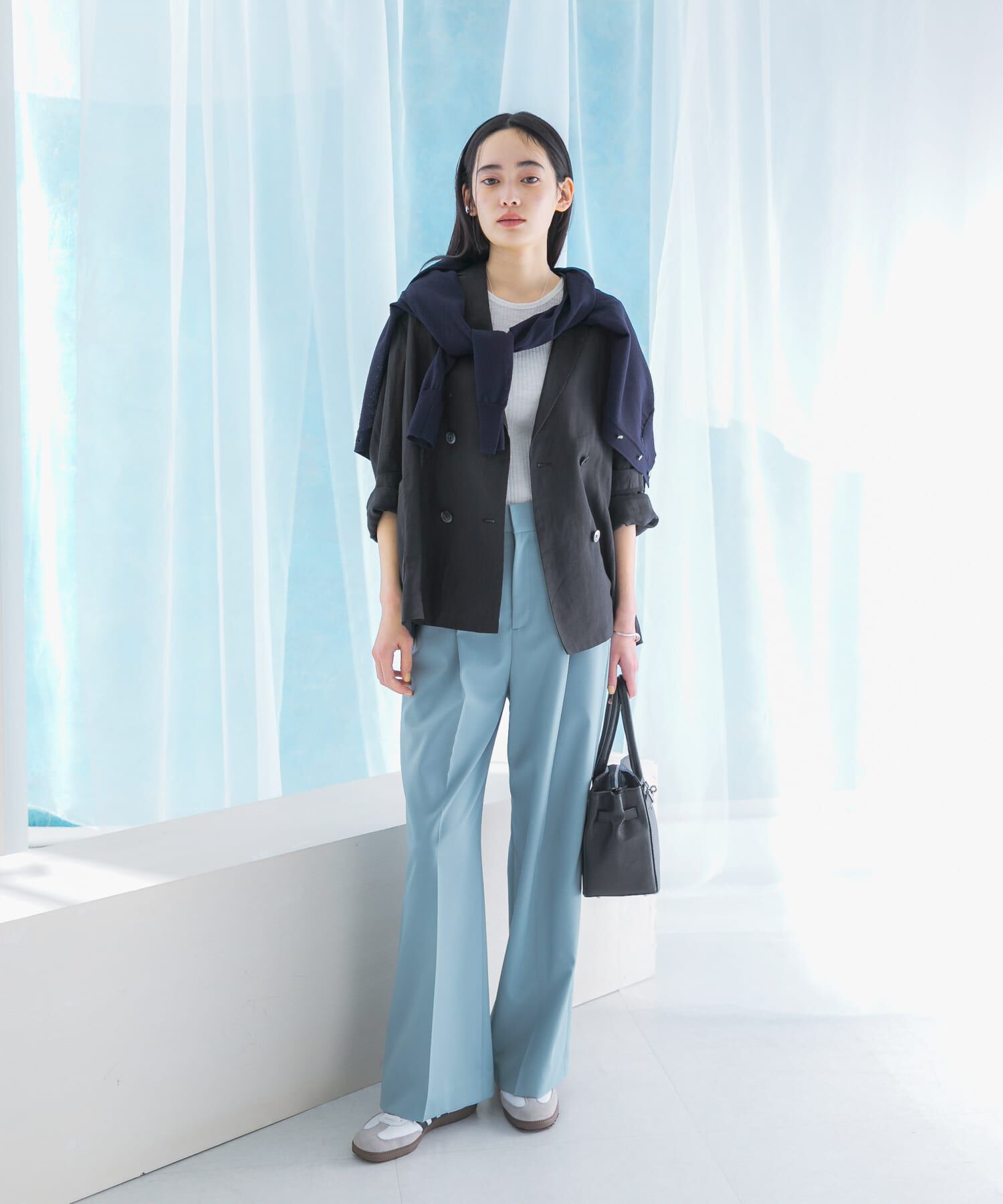 URBAN RESEARCH ROSSO「防シワハイウエストワイドスラックス」|その他|