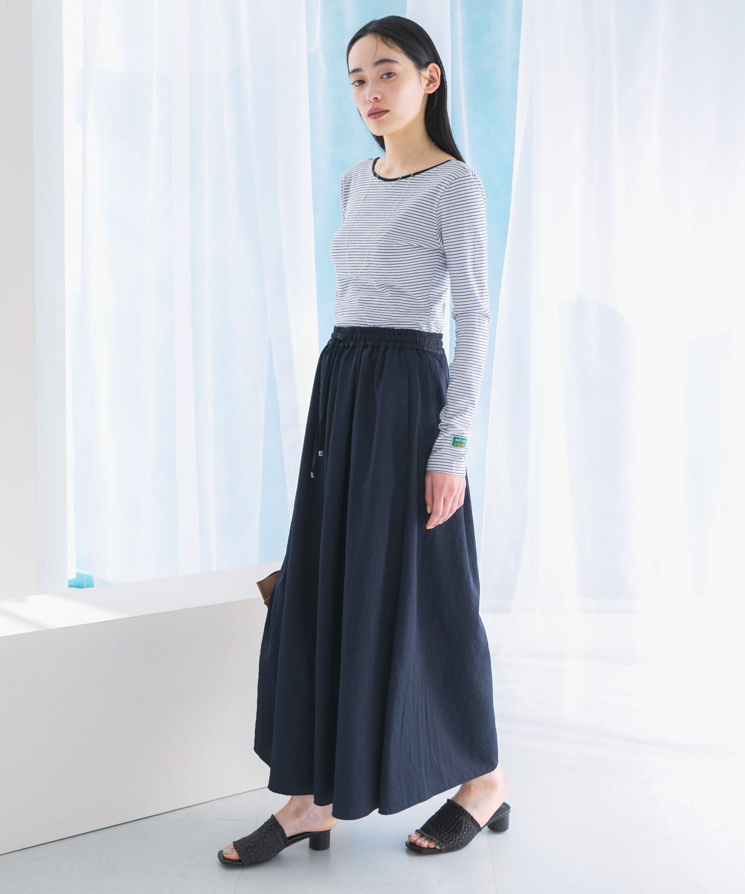 URBAN RESEARCH ROSSO「撥水ギャザーワイドパンツ」|その他|