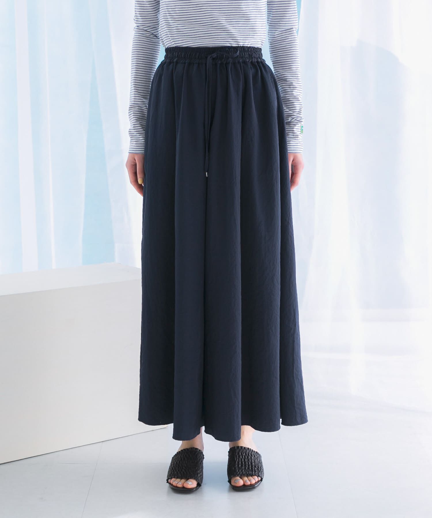 URBAN RESEARCH ROSSO「撥水ギャザーワイドパンツ」|その他|