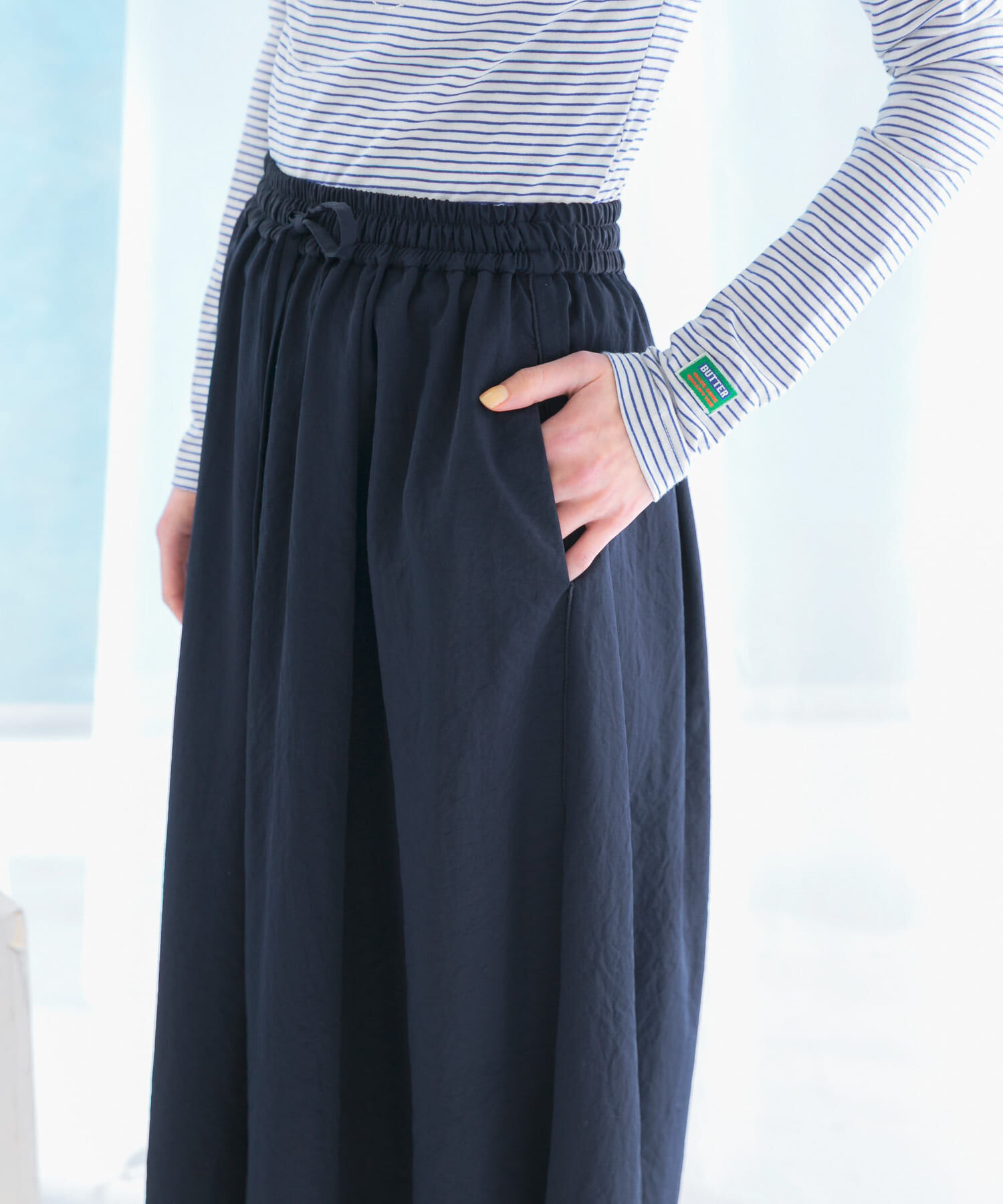 URBAN RESEARCH ROSSO「撥水ギャザーワイドパンツ」|その他|