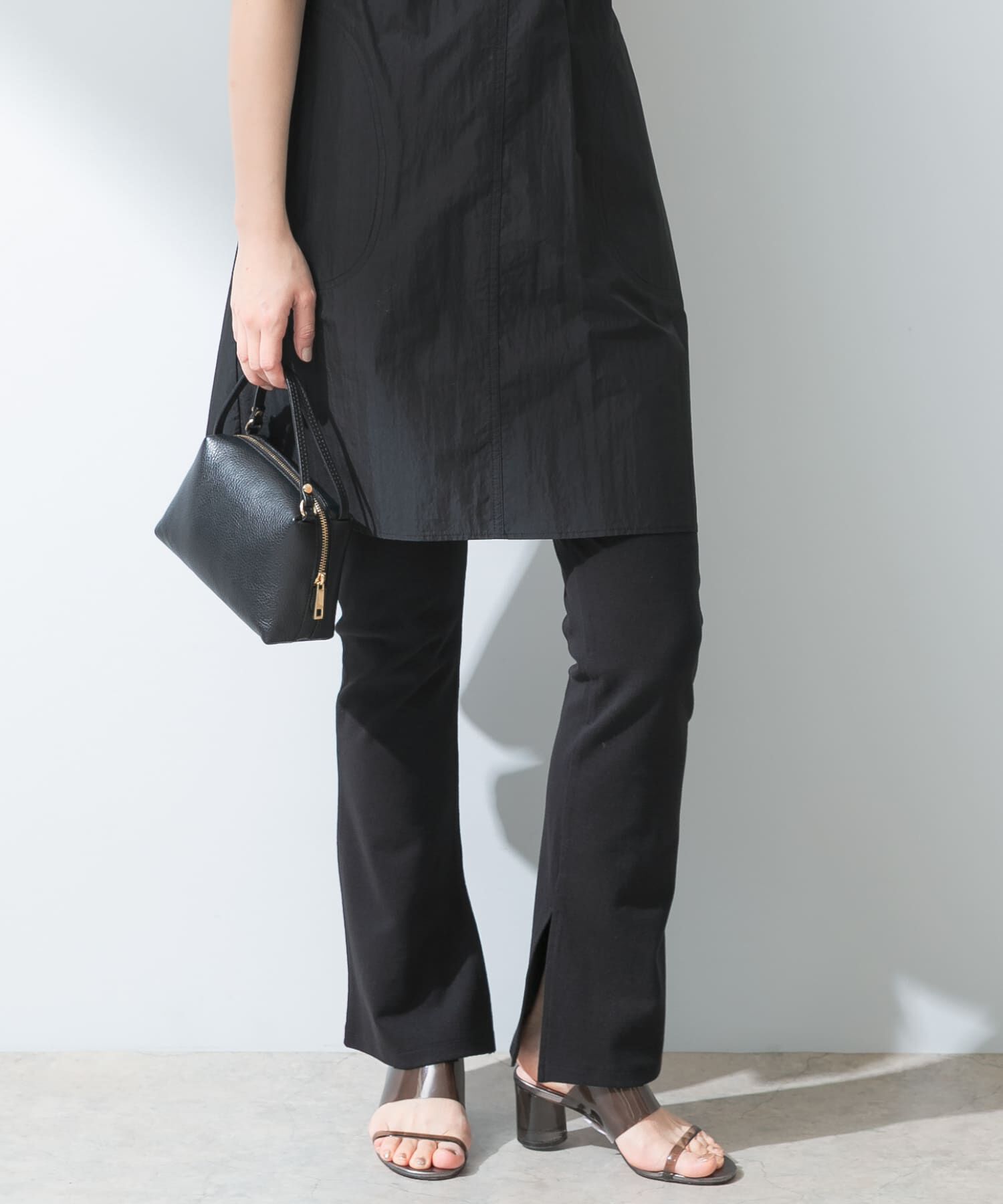 URBAN RESEARCH ROSSO「『UR TECH ひやサラクール』F by ROSSO　スリットフレアパンツ」|その他|