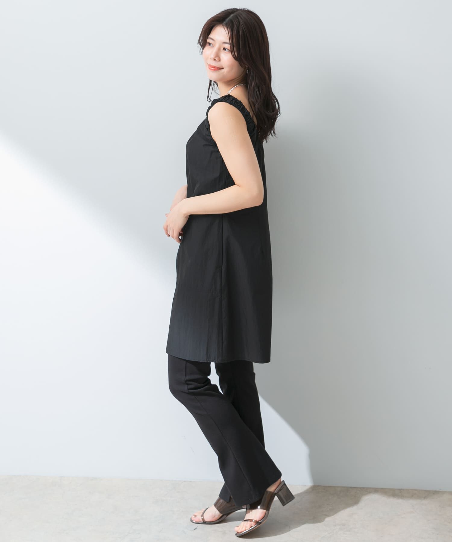 URBAN RESEARCH ROSSO「『UR TECH ひやサラクール』F by ROSSO　スリットフレアパンツ」|その他|