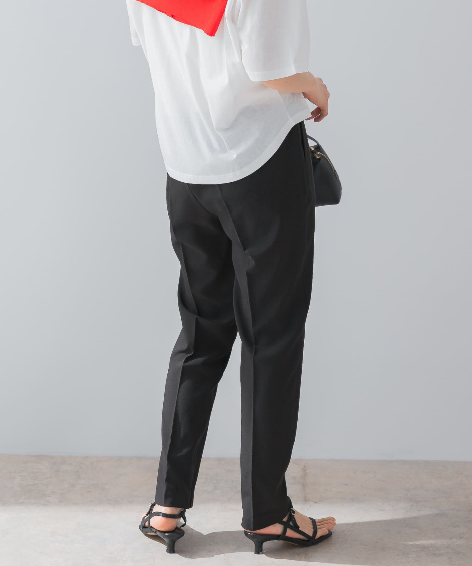 URBAN RESEARCH ROSSO「『UR TECH DRYLUXE』F by ROSSO　センタープレスストレートパンツ」|その他|