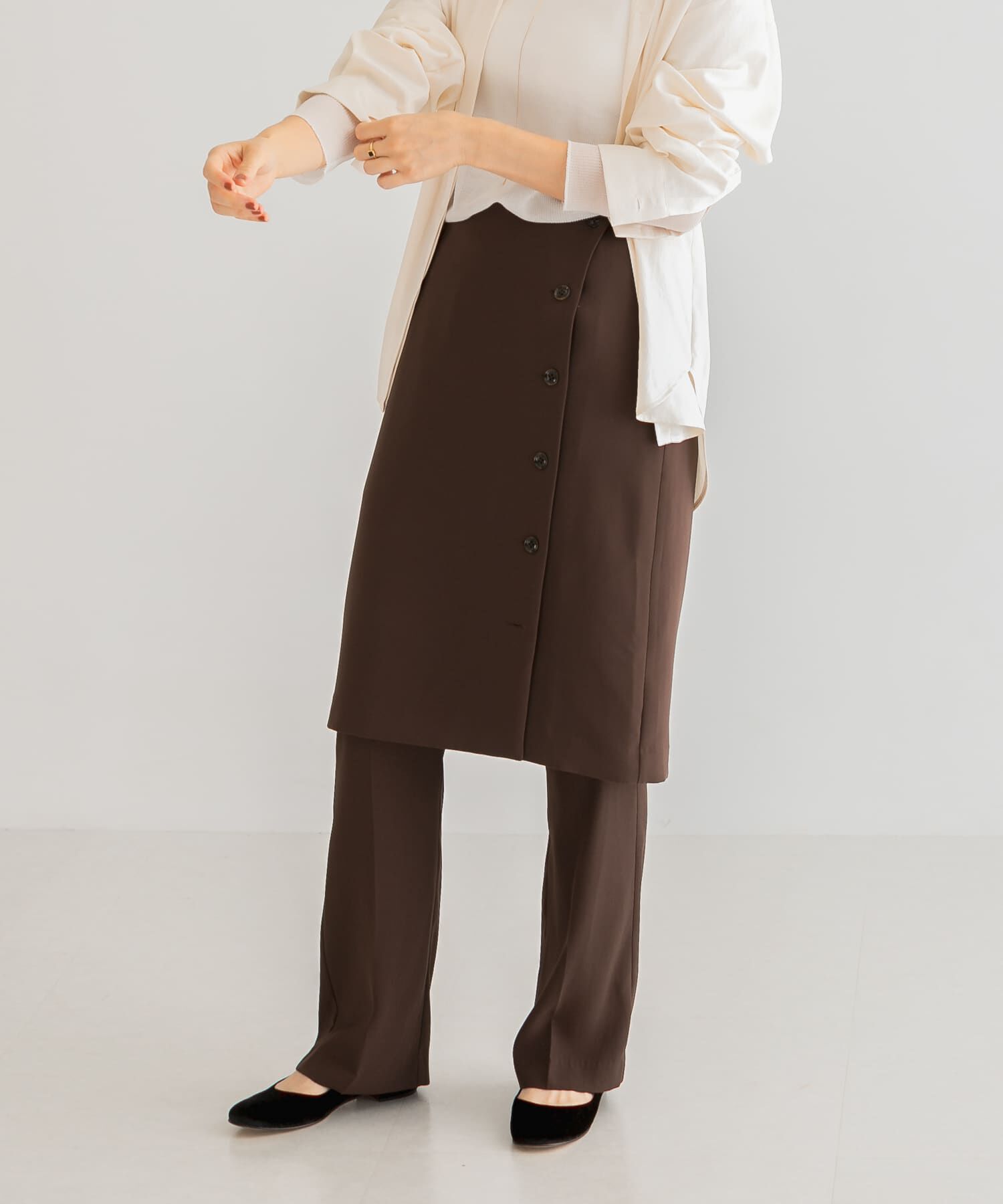 URBAN RESEARCH「バックサテンスリムイージーパンツ」|その他|