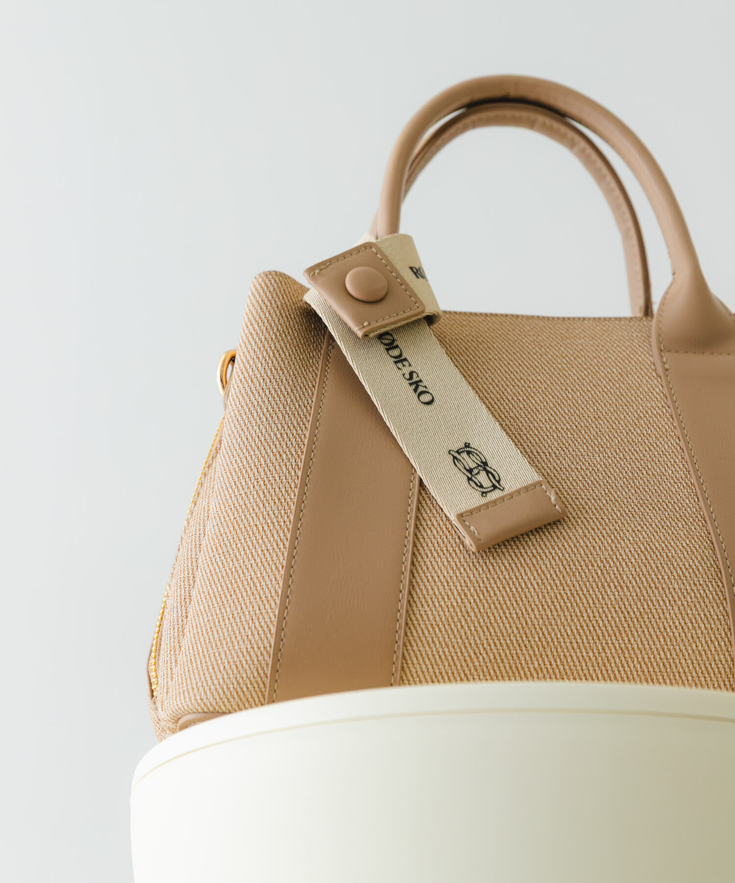 RODE SKO「ロゴリボン付2WAYハンドバッグ」|ハンドバッグ|