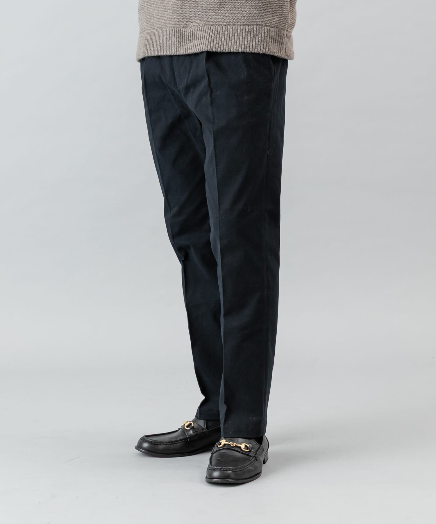 URBAN RESEARCH ROSSO「ピーチツイルストレッチスラックス」|その他|ネイビー