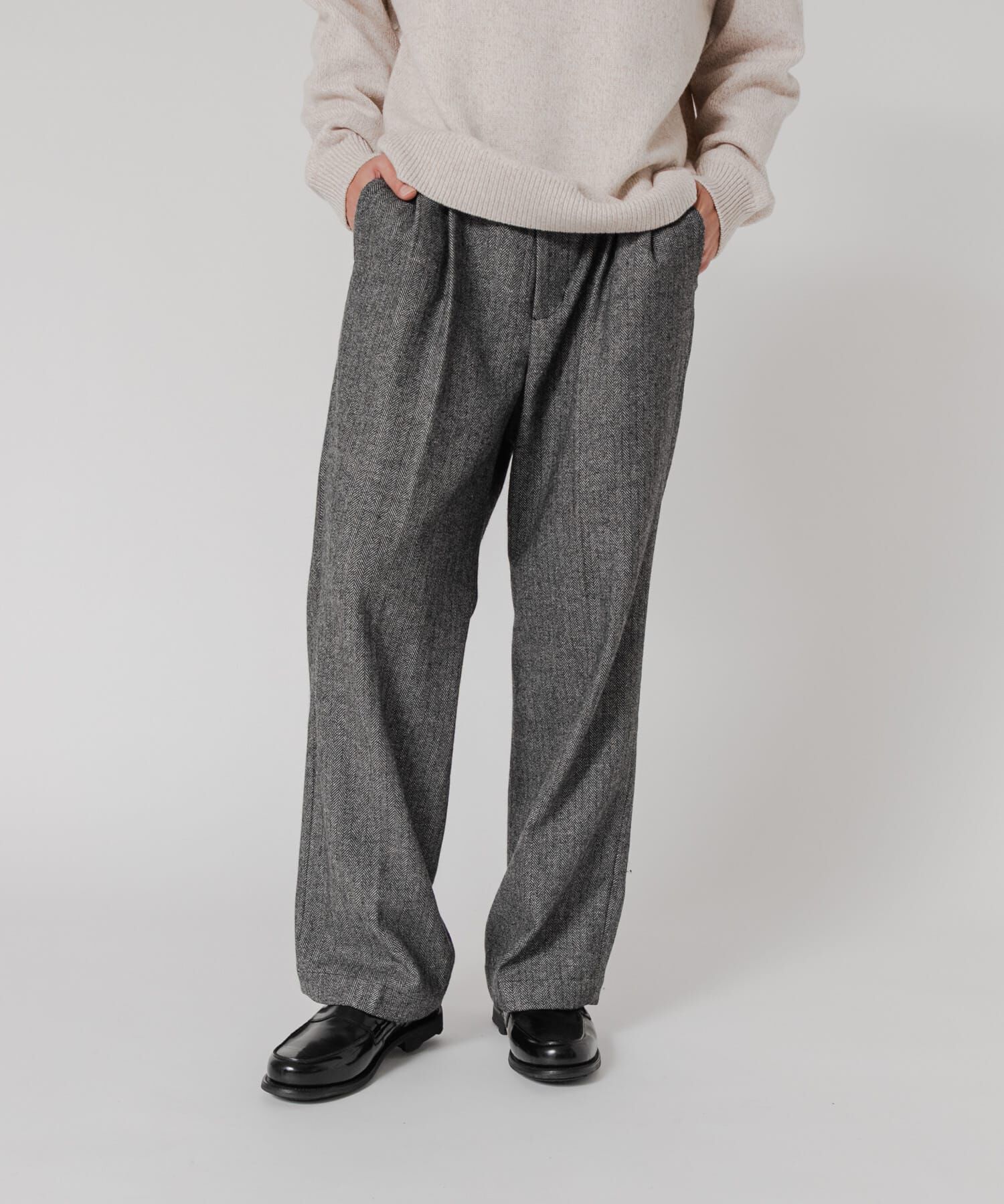 URBAN RESEARCH「ヘリンボーンワイドスラックス」|その他|